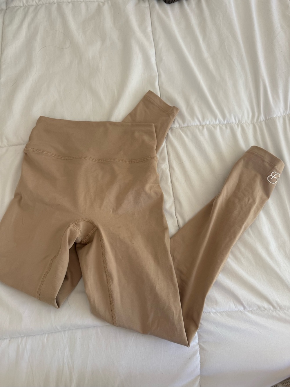 Bombshell Sportswear Leggings in Tan